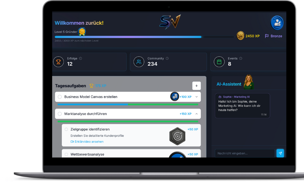 Academy App - Level up your Startup